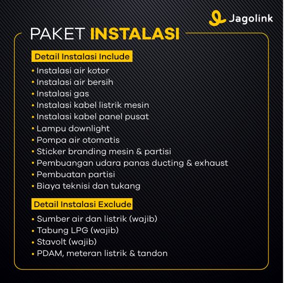 Paket instalasi laundry digital