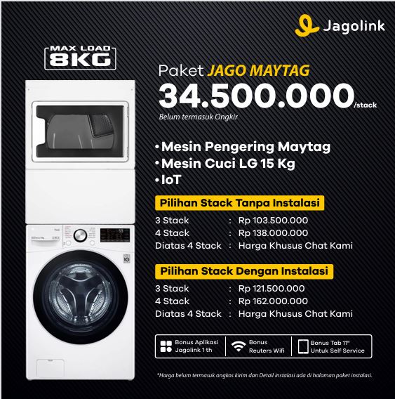 Paket laundry digital 6