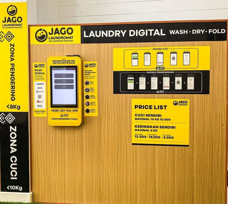 harga paket usaha laundry digital 3