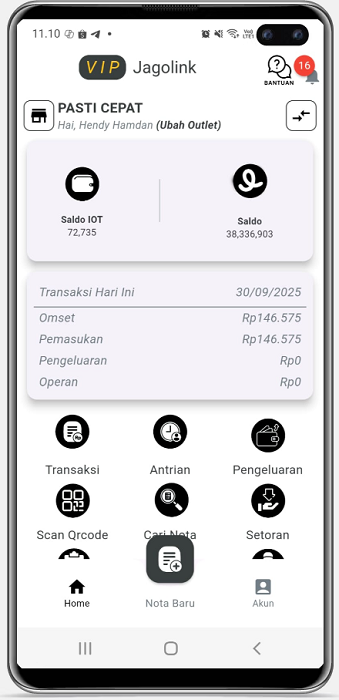 Aplikasi laundry digital terbaik